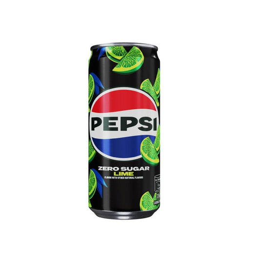 Pepsi Zero Lime Flavor Can, 330ml