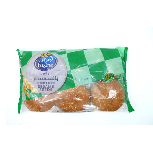 L'usine Sesame Burger Bun, 400g