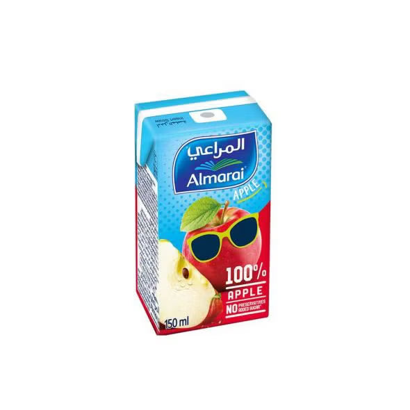 Almarai Uht Apple 100% Carton Juice, 140ml