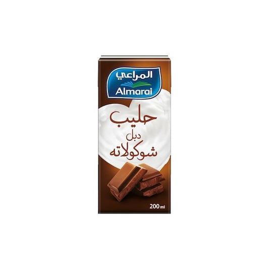 Almarai Uht Double Chocolate Milk, 200ml