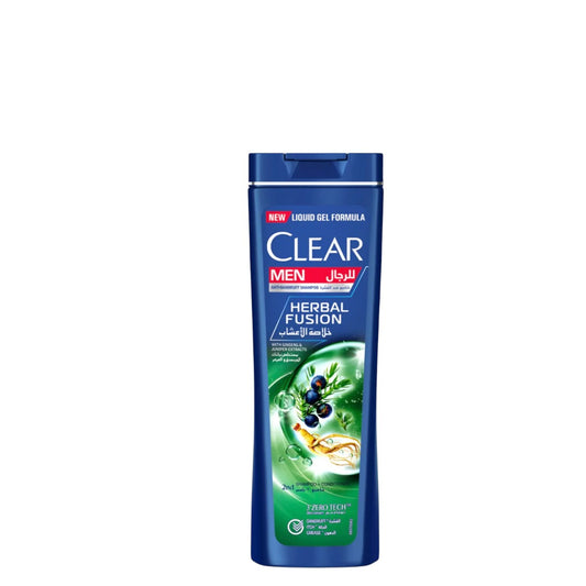 Clear Men 2-in-1 Herbal Fusion Anti-Dandruff Shampoo & Conditioner, 400ml