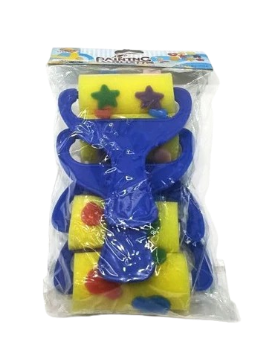 Set of 4 Sponge Rollers, Code 1201