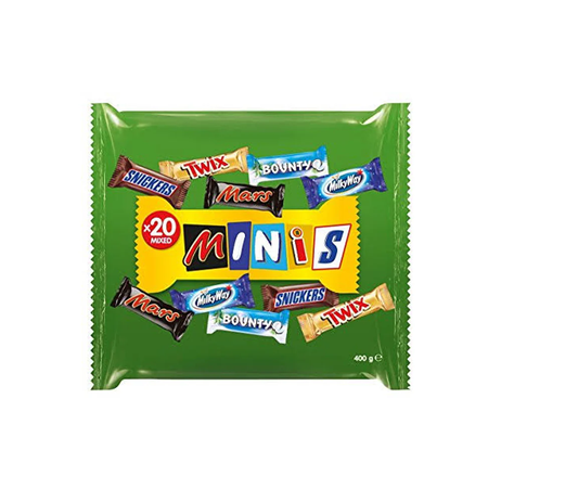 Best Of Mini Mixed Chocolate Bag, 500g