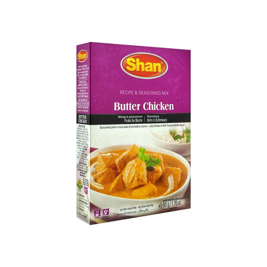 Shan Butter Chicken Recipe & Masala Mix, 50g