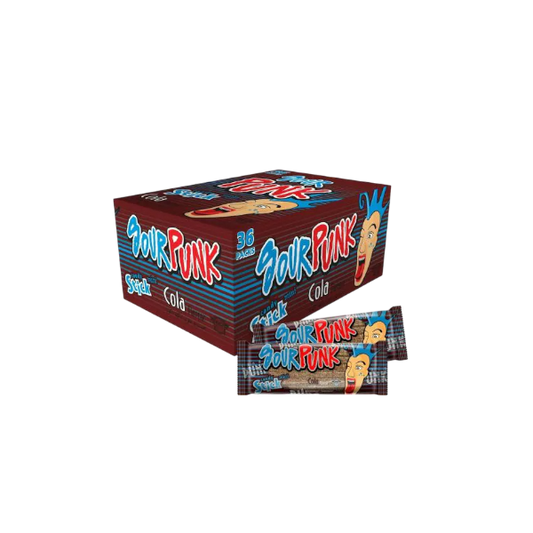 Sour Punk Cola Flavor Candy Sticks, 24x40g