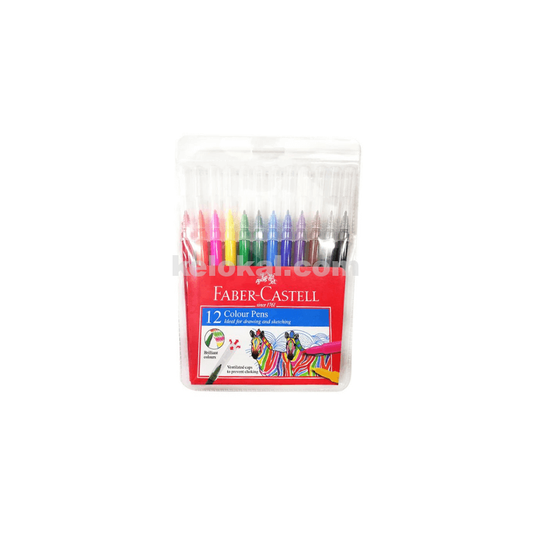 Faber Castell Multi-Purpose Fibre Tip Colour Markers 1 Pack