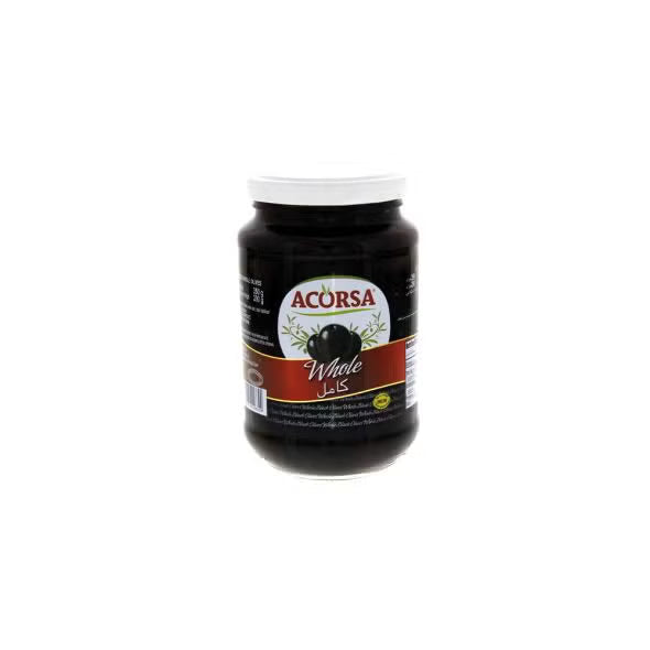 Acorsa Black Olives Seed Bottle, 200g
