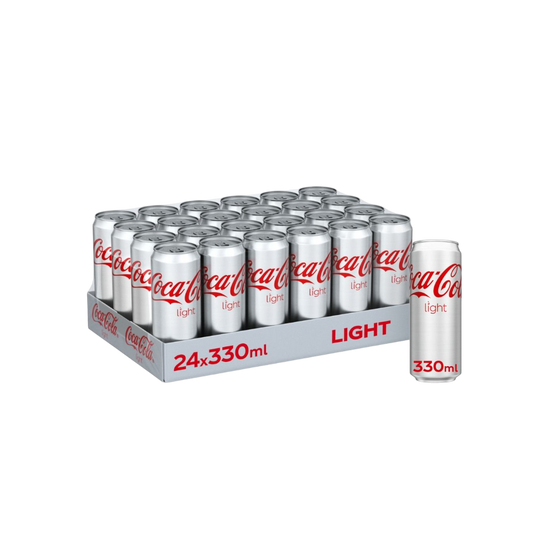 Coca Cola Light Can 24X330Ml