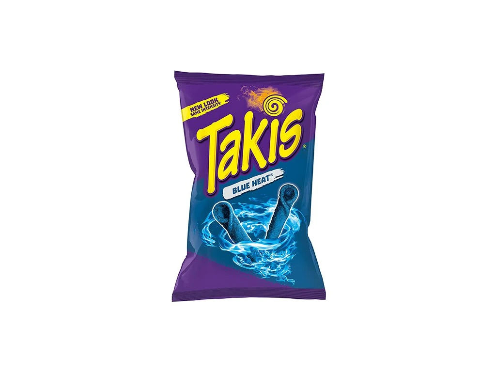 Takis Blue Heat Hot Chili Pepper Tortilla Chips, 113.4g