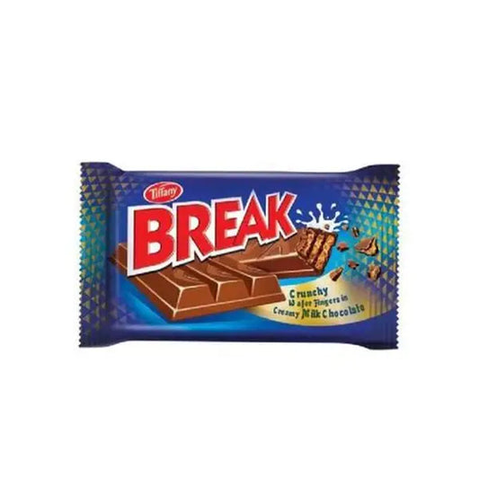 Tiffany Break Crunchy Wafer Milk Chocolate, 25g