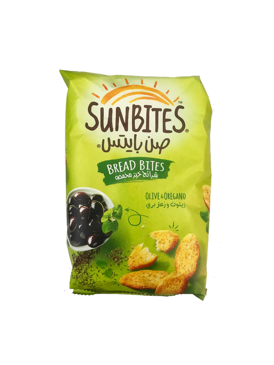 Sunbites Olive & Oregano Bread Bites, 50g