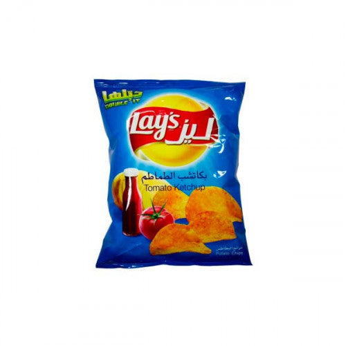 رقائق البطاطس بنكهة كاتشب الطماطم من ليز، 12 جرام
