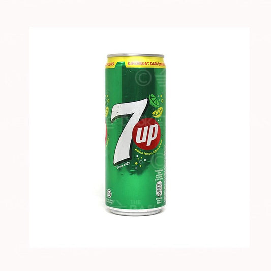 7Up Regular Soft Drink Can, 250ml